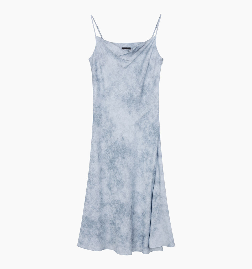 DRESS - sisley k midi dresses - Light Blue | Sisley K image number 2